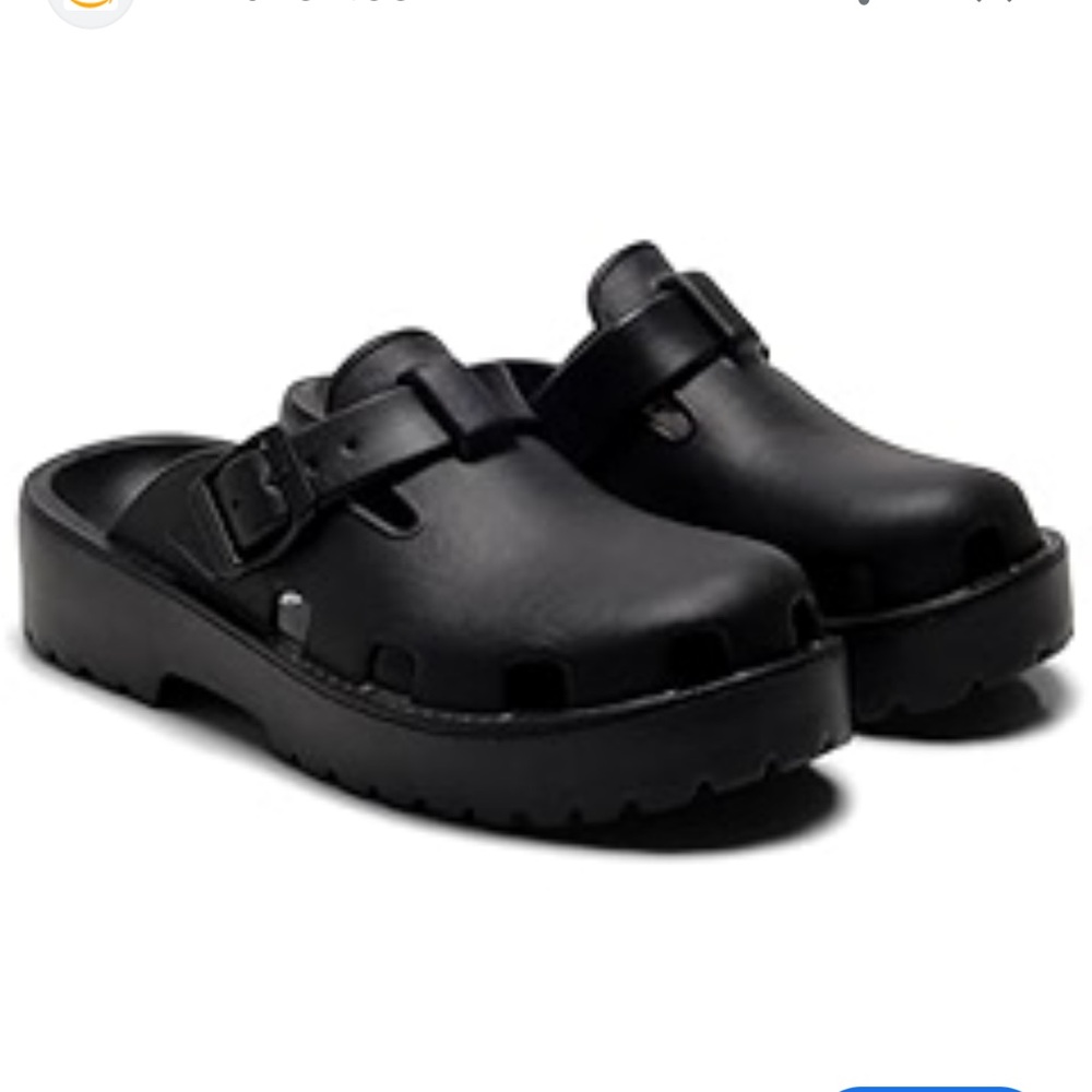 Free People Karlie Buckle Clog, Sz 9 - Picture 8 of 16